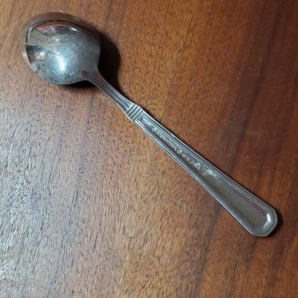 International Roxbury Place Oval Soup Spoon stainless steel 7” replacement - Picture 8 of 11